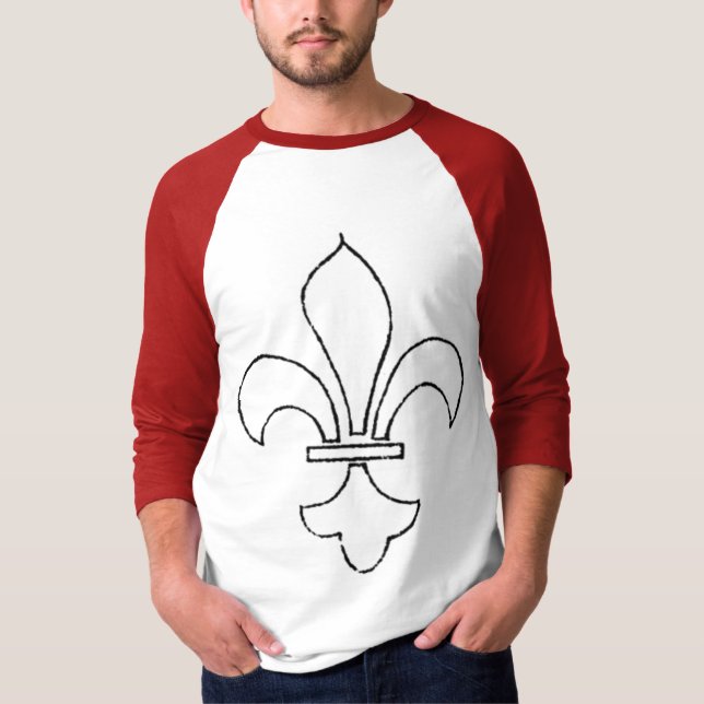 Símbolos cristãos Camisa masculina (Frente)