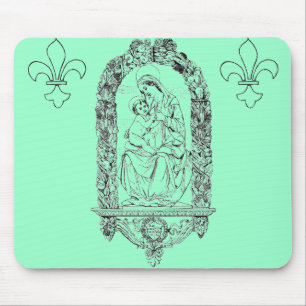 Símbolos Cristãos Mouse Pad