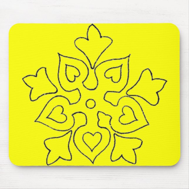 Símbolos Cristãos Mouse Pad (Frente)