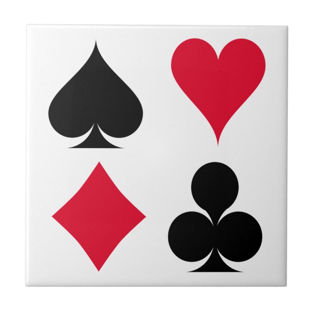 Símbolos de cartas de reprodução (Frente)