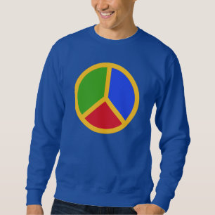 Símbolos de Paz Coloridos Camisas e jaquetas
