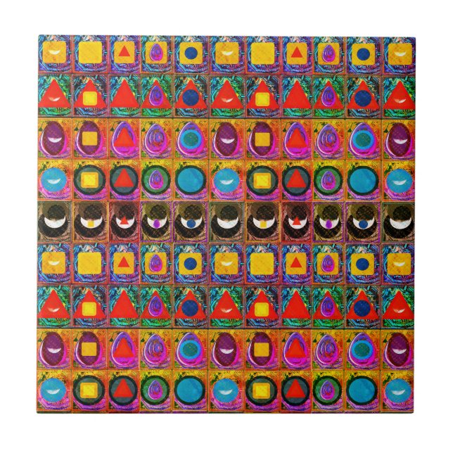 Símbolos Elementares Meditação de Padrões Tattva (Frente)