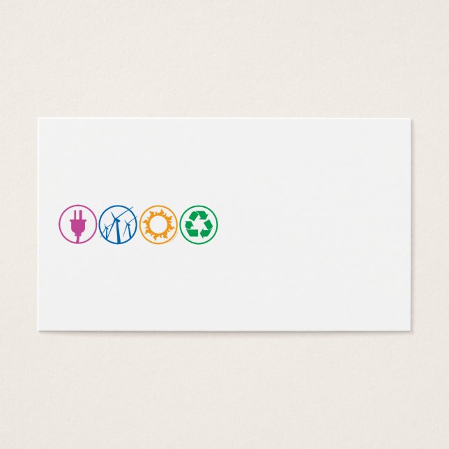 Símbolos energéticos verdes (Frente)