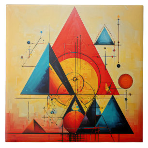 Símbolos Geométricos Abstrato #08