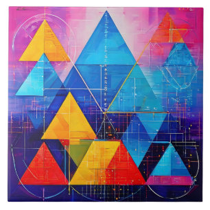 Símbolos Geométricos Abstrato nº 10
