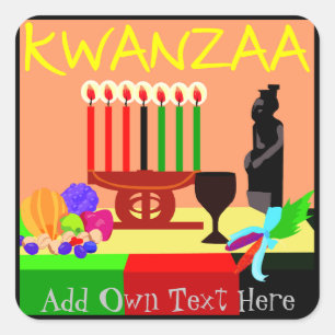 Símbolos Kwanzaa Adesivos Favorecem Presentes Per