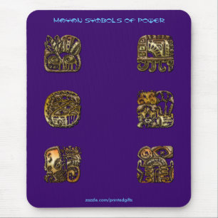Símbolos MAYAN do Mousepad de Energia