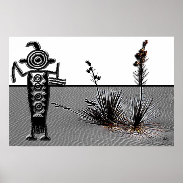 Símbolos, poster de JLH (Frente)