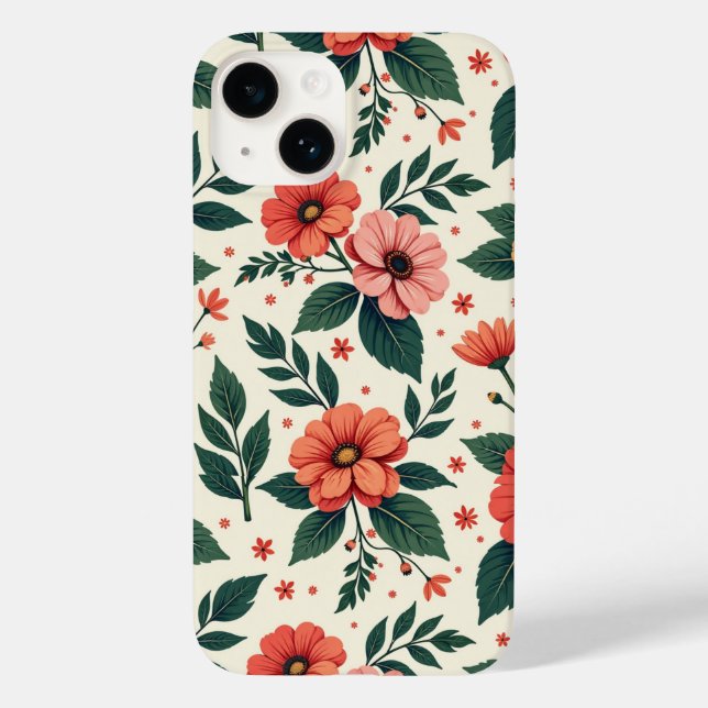 Simetria Floral Clássica (Verso)