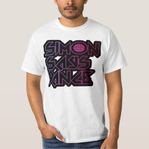 Simon diz a camisa da dança