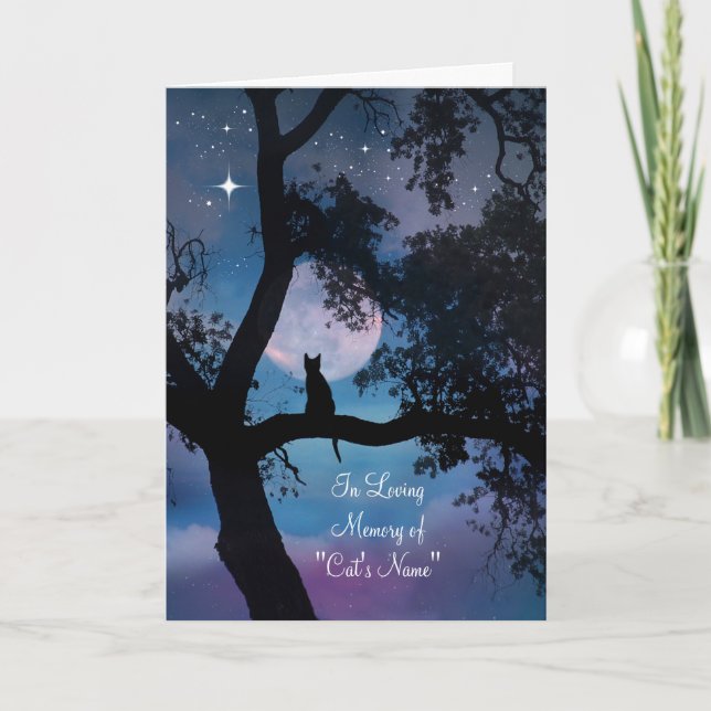 Simpatia Cat, Nome Personalizado para Cat, Cartão  (Frente)