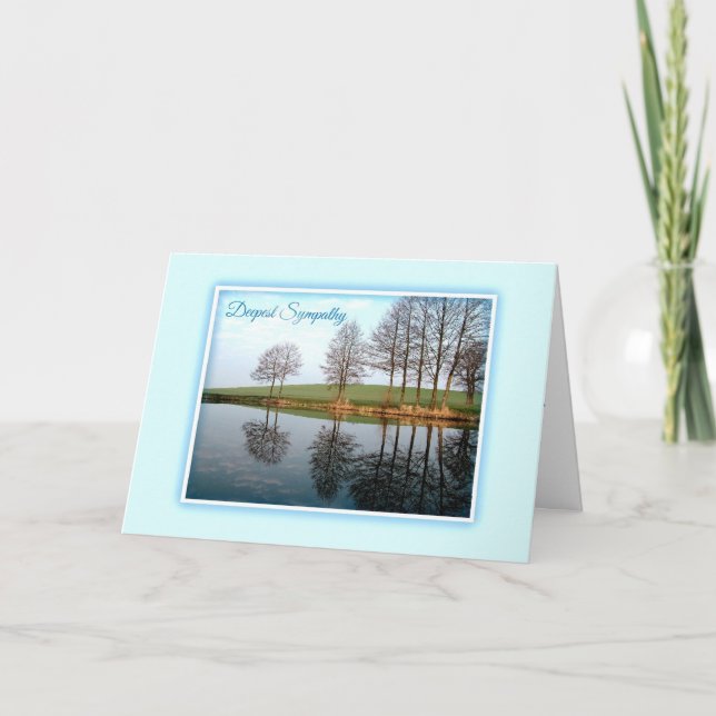 Simpatia Mais Profunda Reflexões do Cartão Naturez (Frente)