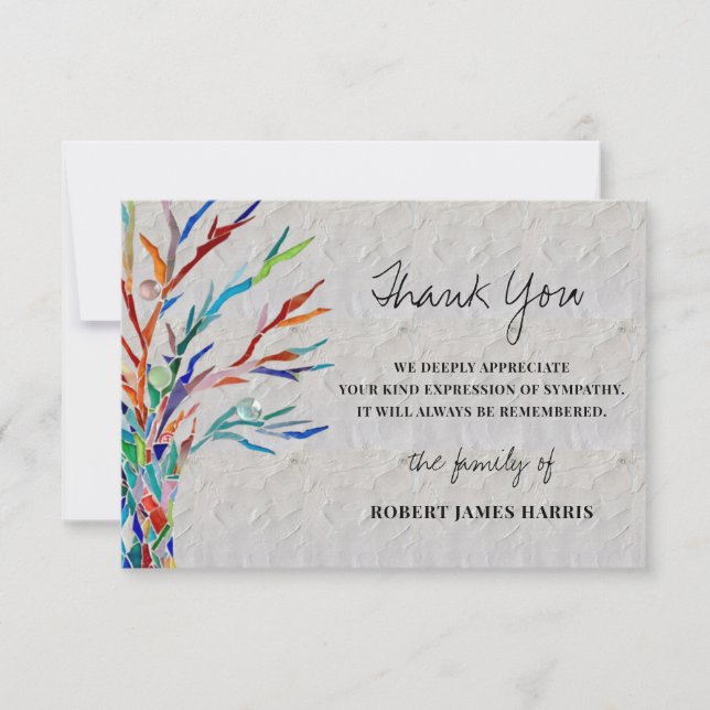 Simpatia Memorial Funeral Obrigado (Frente)