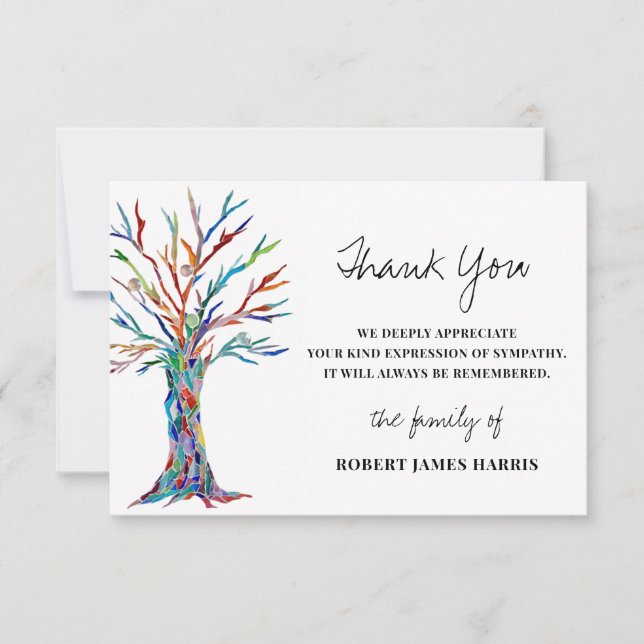 Simpatia Memorial Funeral Obrigado (Frente)