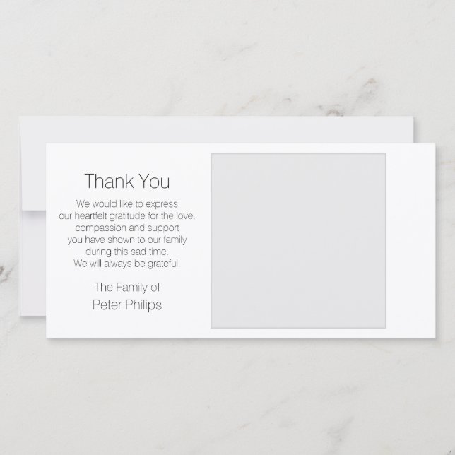 Simpatia Modelo branca Obrigado pela Cinza (Frente)