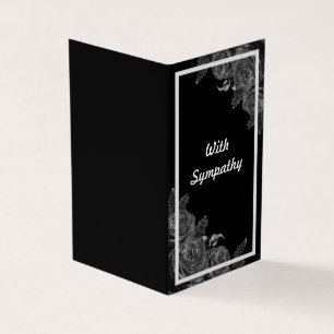 Simpatia negra floral condolência