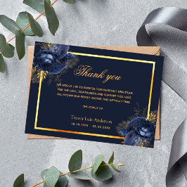 Simpatia ouro azul floral simples