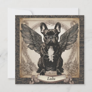 Simpatia pela Perda do Bulldog Francês Anjo Vintag
