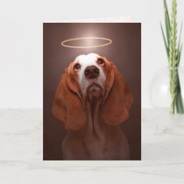 Simpatia por cães — Cartão de condolências de cest