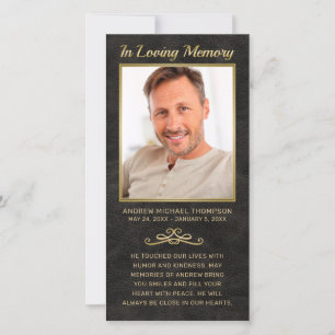 Simpatia Preta Folha Dourada Foto Funeral