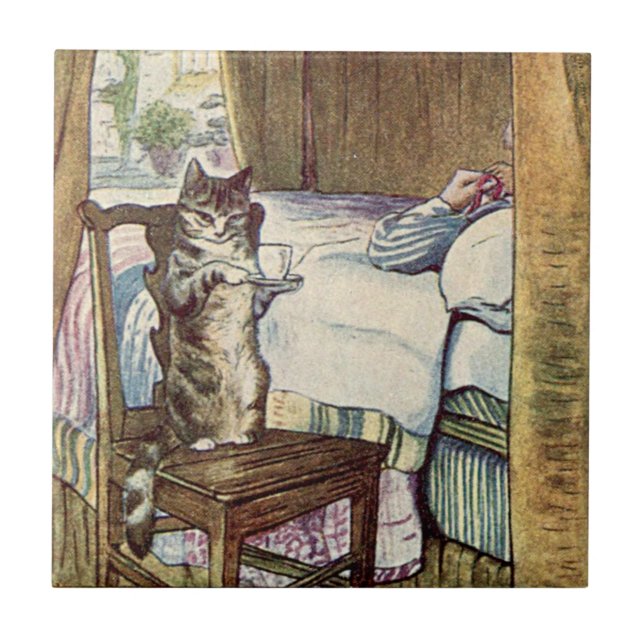 Simpkin o gato serve o chá - Beatrix Potter (Frente)