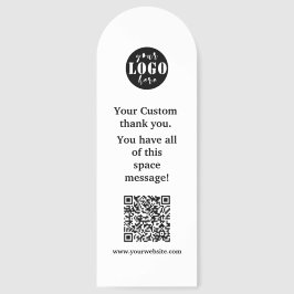 Simple black and white Bookmark