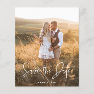 Simple Boho Script BUDGET Foto para salvar a dat