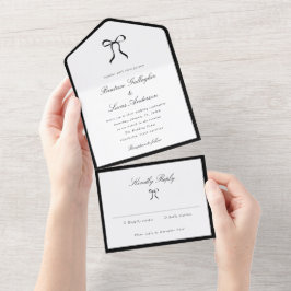 Simple Bow Classic Wedding