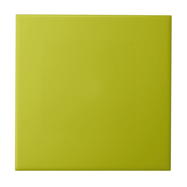 Simple Chartreuse Green Solid Plain Color (Frente)