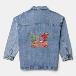 Simple cool stylish denim jacket for christmas 