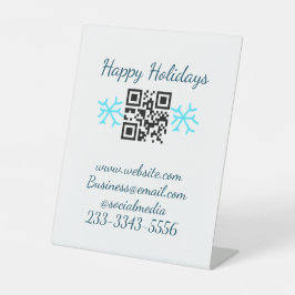 simple custom QR code add your name text  Classic 