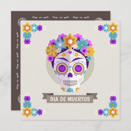 Simple Dia de los Muertos - Convite de Crânio