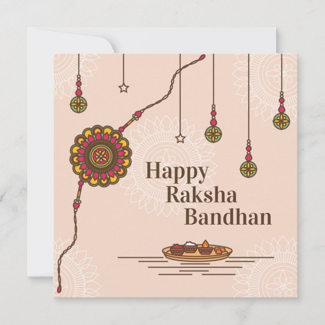 Simple Happy Raksha Bandhan (Frente)