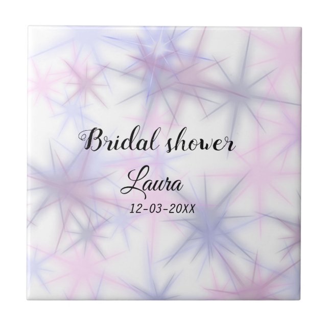 Simple minimal add name bridal shower bride throw  (Frente)