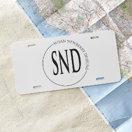 Simple Round Custom Logo Business