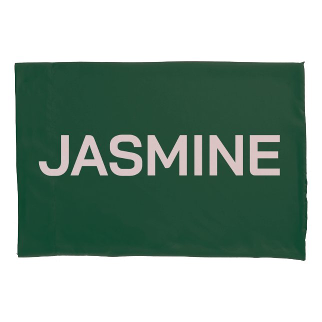 SIMPLE STYLISH MODERN CUSTOMIZED NAME MONOGRAM (Frente)