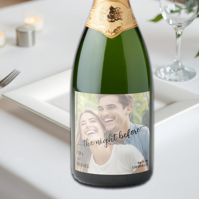 Simple Text Overlay Photo The Night Before (Criador carregado)