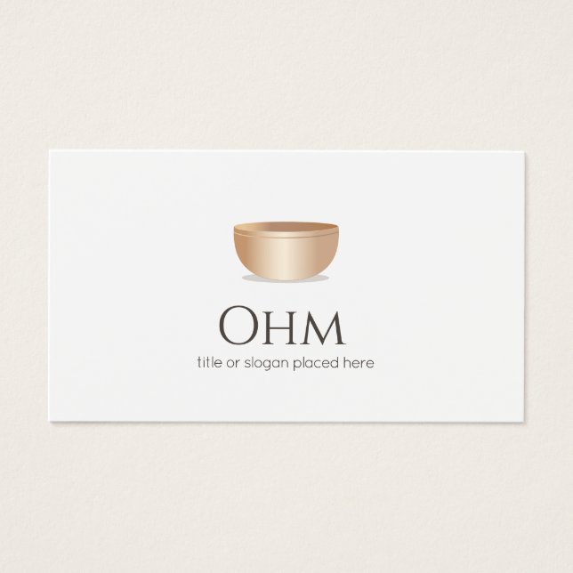 Simple Tibetian Singing Bowl (Frente)