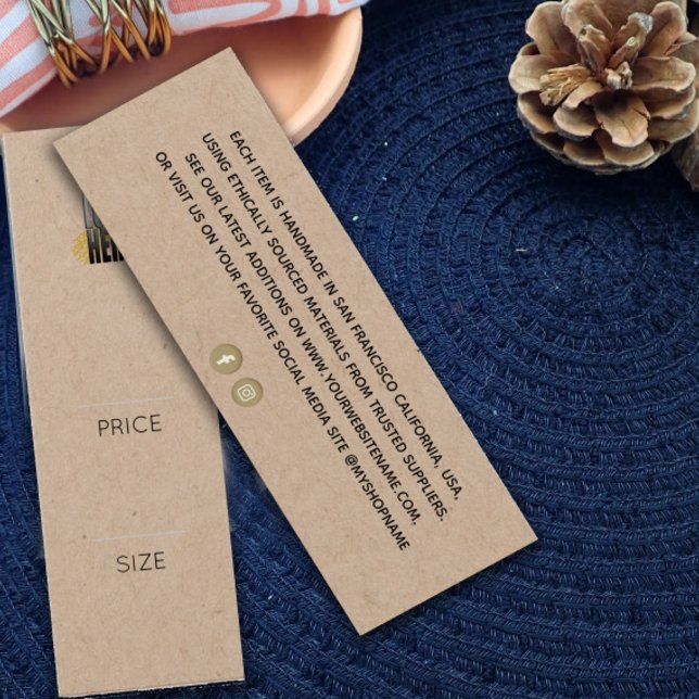 Simples adicione sua etiqueta de preço de vestuári (Criador carregado)