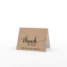 Simples Agradecimento para Chá de Panela com Tema 