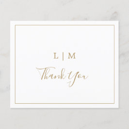 Simples Arranjo Dourado De Orçamento Obrigado