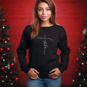 Simples Camisa de Fé de Natal