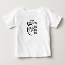 Simples Camiseta de Natal Feliz
