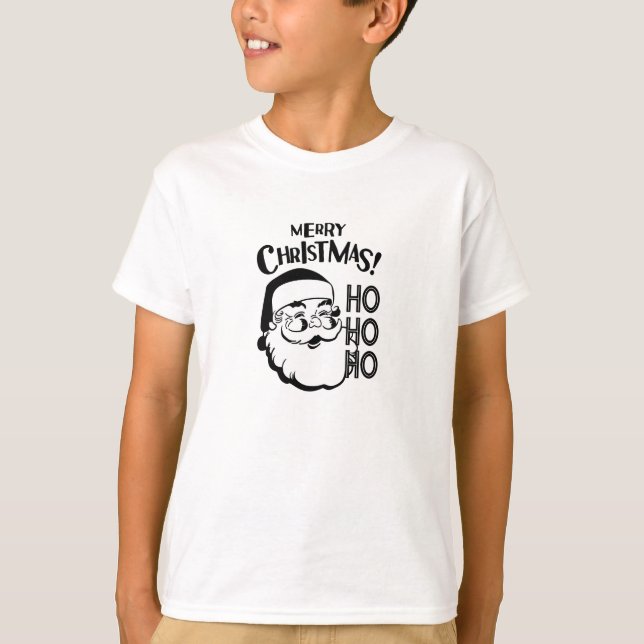 Simples Camiseta de Natal Feliz (Frente)