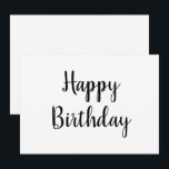 simples cartão de aniversário feliz mínimo<br><div class="desc">projetado para você</div>