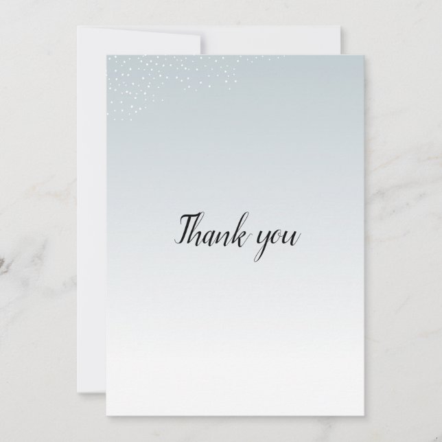 Simples cartões de agradecimentos. (Frente)