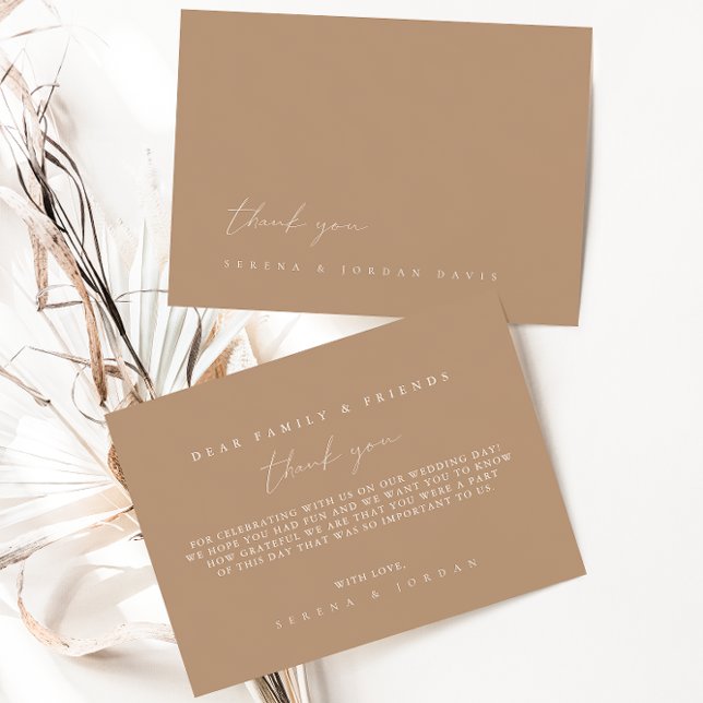 Simples Cartões de agradecimentos de Casamento Mod (Criador carregado)