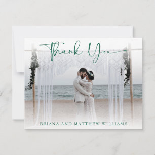 Simples Cartões de agradecimentos de Foto de Casa