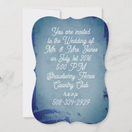 Simples casamento de Parênteses de Convite 5x7