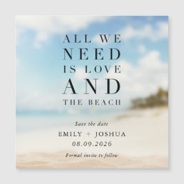 Simples Casamento de Praia Salve a Data